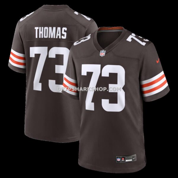 NFL0888efG04-f8b8af Mens Nike Joe Thomas Brown Cleveland Browns Retired Game Player Jersey