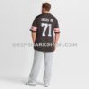 Mens Nike Cornelius Lucas Brown Cleveland Browns Team Game Jersey