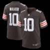 Mens Nike Phillip Walker Brown Cleveland Browns Team Game Jersey