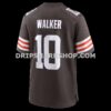 Mens Nike Phillip Walker Brown Cleveland Browns Team Game Jersey