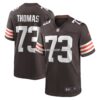 NFL0891a8G04-5b052e Mens Nike Joe Thomas Brown Cleveland Browns Retired Player Game Jersey