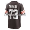 NFL0891a8G07-d003e3 Mens Nike Joe Thomas Brown Cleveland Browns Retired Player Game Jersey