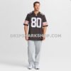 NFL089786G07-d9fd65 Mens Nike Jamari Thrash Brown Cleveland Browns Team Game Jersey