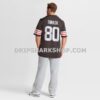 NFL089786G08-b5809c Mens Nike Jamari Thrash Brown Cleveland Browns Team Game Jersey