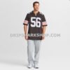 Mens Nike Luke Wypler Brown Cleveland Browns Team Game Jersey