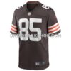 NFL089dfeG01-defe3c Mens Nike David Njoku Brown Cleveland Browns Player Game Jersey Pi3901000