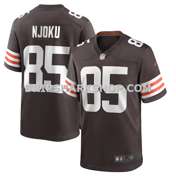 Mens Nike David Njoku Brown Cleveland Browns Player Game Jersey Pi3901000