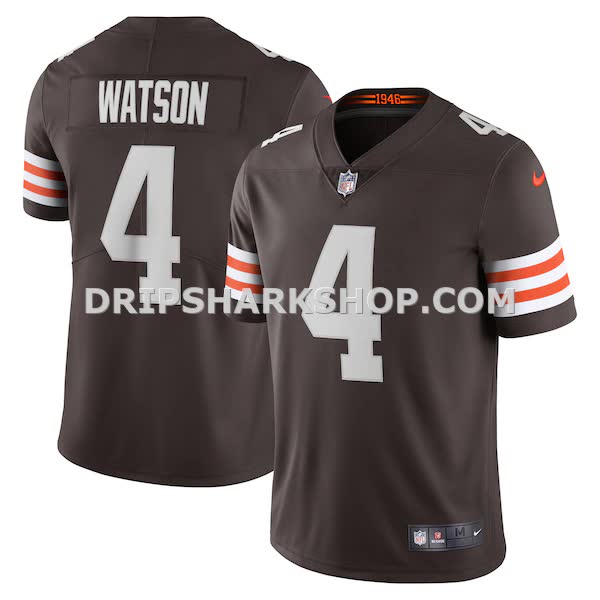 Mens Nike Deshaun Watson Brown Cleveland Browns Vapor Limited Jersey Pi4831000