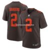 Mens Nike Shedeur Sanders Brown Cleveland Browns Alternate Game Jersey