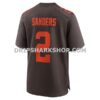 Mens Nike Shedeur Sanders Brown Cleveland Browns Alternate Game Jersey