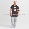 Mens Nike Quincy Williams Brown Cleveland Browns Team Game Jersey