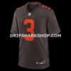 Mens Nike Jerry Jeudy Brown Cleveland Browns Alpha Dawg Game Jersey