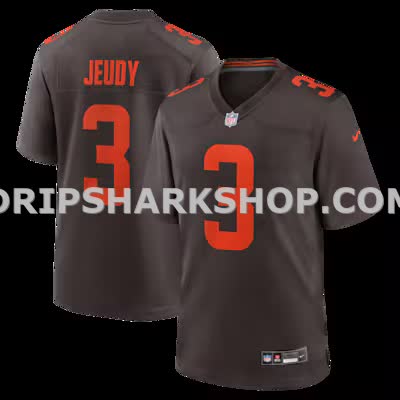 Mens Nike Jerry Jeudy Brown Cleveland Browns Alpha Dawg Game Jersey