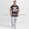 NFL08c925G10-6c3851 Mens Nike Raheim Sanders Brown Cleveland Browns Team Game Jersey