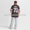 NFL08d0c9G08-92125d Mens Nike Zak Zinter Brown Cleveland Browns Team Game Jersey