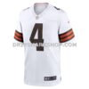Mens Nike Deshaun Watson White Cleveland Browns Game Jersey Pi4798000