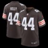 Mens Nike Leroy Kelly Brown Cleveland Browns Game Retired Player Jersey