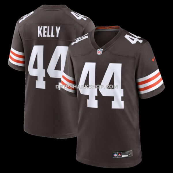 Mens Nike Leroy Kelly Brown Cleveland Browns Game Retired Player Jersey
