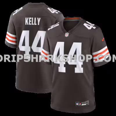 Mens Nike Leroy Kelly Brown Cleveland Browns Game Retired Player Jersey