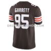 Mens Nike Myles Garrett Brown Cleveland Browns Team Vapor Fuse Limited Jersey