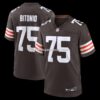NFL08eeb8G04-2a21b6 Mens Nike Joel Bitonio Brown Cleveland Browns Game Jersey