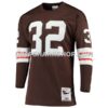 Mens Mitchell And Ness Jim Brown Brown Cleveland Browns 1964 Authentic Throwback Retired Player Jersey Pi3614000