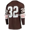 Mens Mitchell And Ness Jim Brown Brown Cleveland Browns 1964 Authentic Throwback Retired Player Jersey Pi3614000