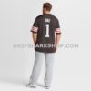 Mens Nike Number 1 Dad Brown Cleveland Browns Game Jersey