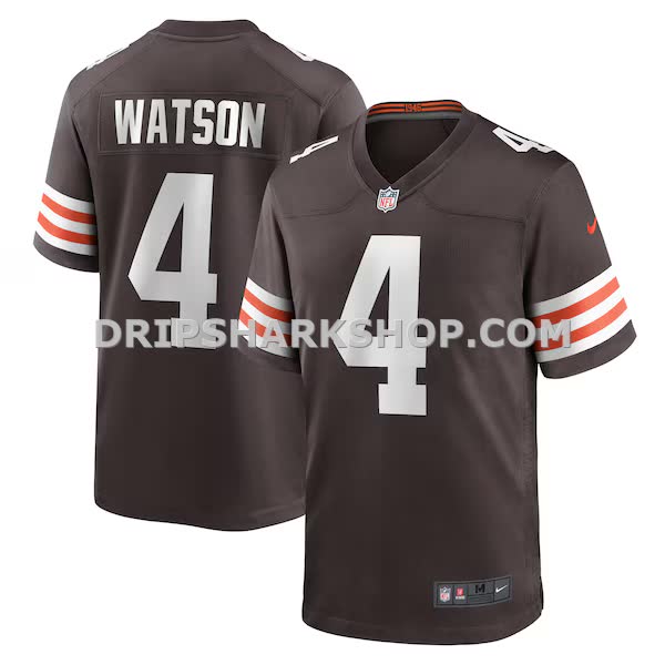 Mens Nike Deshaun Watson Brown Cleveland Browns Game Jersey Pi4798000
