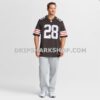 Mens Nike Jeremiah Owusu Koramoah Brown Cleveland Browns Game Player Jersey