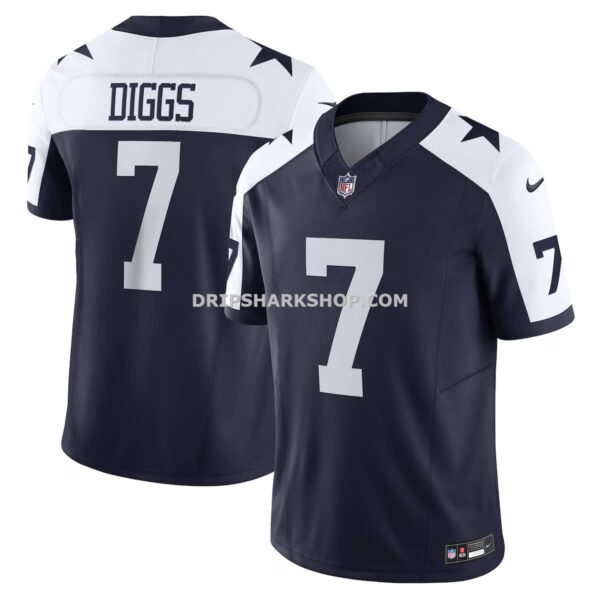 Mens Nike Trevon Diggs Navy Dallas Cowboys Vapor Fuse Limited Jersey