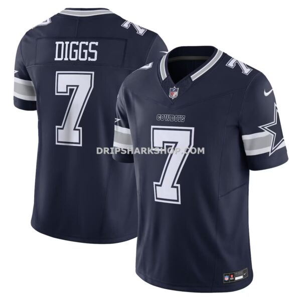 Mens Nike Trevon Diggs Navy Dallas Cowboys Vapor Fuse Limited Jersey