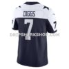 Mens Nike Trevon Diggs Navy Dallas Cowboys Vapor Fuse Limited Jersey