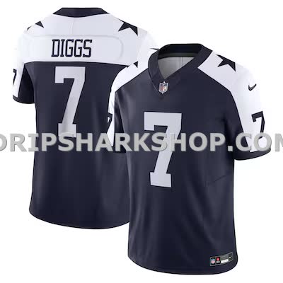 Mens Nike Trevon Diggs Navy Dallas Cowboys Vapor Fuse Limited Jersey
