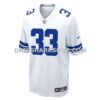 NFL090647G06-82b35e Mens Nike Javonte Williams White Dallas Cowboys Game Jersey