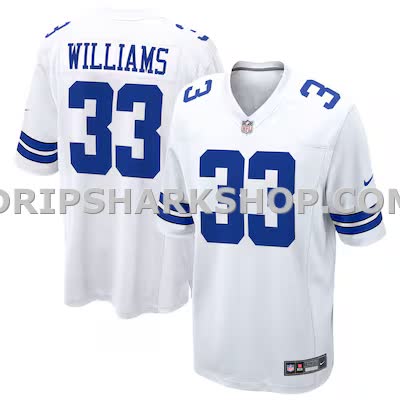Mens Nike Javonte Williams White Dallas Cowboys Game Jersey