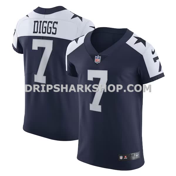 Mens Nike Trevon Diggs Navy Dallas Cowboys Alternate Vapor Elite Jersey Pi4562000