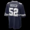 Mens Nike Tyler Booker Navy Dallas Cowboys Team Game Jersey