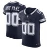 NFL09187dG10-d5971a Mens Nike Navy Dallas Cowboys Vapor Fuse Elite Custom Jersey