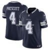 Mens Nike Dak Prescott Navy Dallas Cowboys Vapor Fuse Limited Jersey