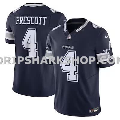 Mens Nike Dak Prescott Navy Dallas Cowboys Vapor Fuse Limited Jersey