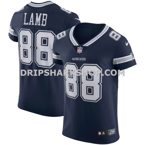 Mens Nike Ceedee Lamb Navy Dallas Cowboys Vapor Elite Jersey Pi4060000