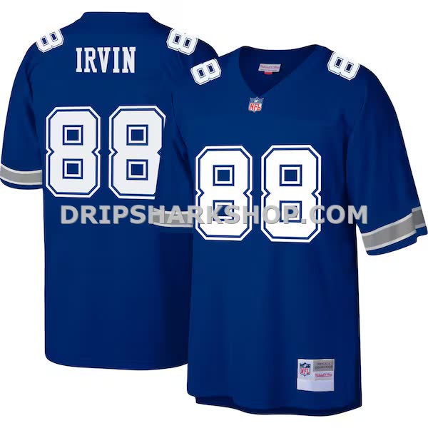 Mens Mitchell And Ness Michael Irvin Royal Dallas Cowboys 1996 Authentic Throwback Retired Player Jersey Pi4997000