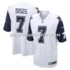 Mens Nike Trevon Diggs White Dallas Cowboys Alternate Game Team Jersey Pi4563000