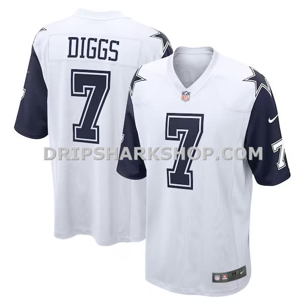 Mens Nike Trevon Diggs White Dallas Cowboys Alternate Game Team Jersey Pi4563000