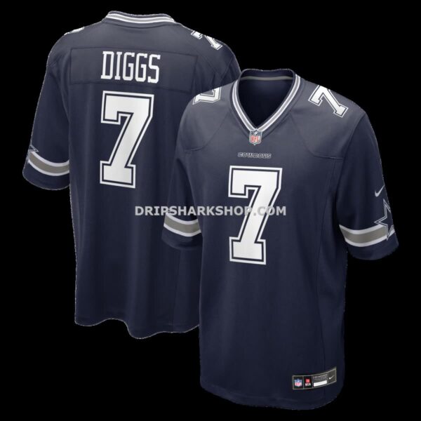 Mens Nike Trevon Diggs Navy Dallas Cowboys Game Jersey