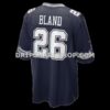 Mens Nike Daron Bland Navy Dallas Cowboys Game Jersey