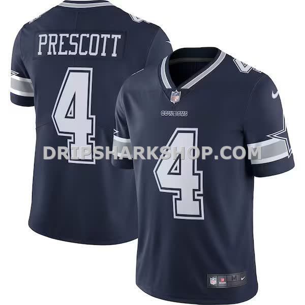 Mens Nike Dak Prescott Navy Dallas Cowboys Vapor Limited Player Jersey Pi4259000