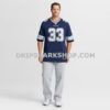 Mens Nike Javonte Williams Navy Dallas Cowboys Team Game Jersey
