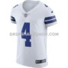 Mens Nike Dak Prescott White Dallas Cowboys Vapor Elite Player Jersey Pi4259000